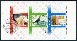 NEDERLAND 1223 Gestempeld Blok 1981 - 100 Jaar P.T.T. Diensten - Blocks & Sheetlets