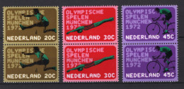 NEDERLAND 1012/1014 MNH 1972 - Olympische Spelen Munchen (2 Stuks) - Ongebruikt