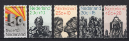 NEDERLAND 985/989 MNH 1971 - Zomerzegels - Ongebruikt