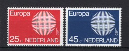 NEDERLAND 971/972 MNH 1970 - Europa-CEPT - Ongebruikt