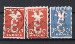 NEDERLAND 713/714 Gestempeld 1958 - Europa-zegels -2 - Usados