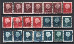 NEDERLAND 617/619 Gestempeld 1953-1967 - Koningin Juliana - Used Stamps