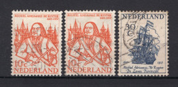 NEDERLAND 693/694 Gestempeld 1957 - De Ruyter-zegels - Oblitérés