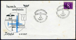 NEDERLAND DAG VAN DE AEROFILATELIE 2/10/1965 -1 - Airmail