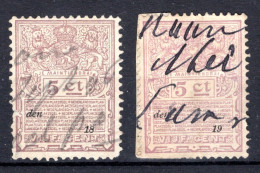NEDERLAND Fiscale Zegel 5c 18** 19** - Revenue Stamps