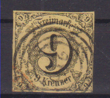 Ziffer 9 Kr. Mit Nummernstempel 215(= Wiesbaden) - Andere & Zonder Classificatie