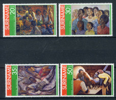 SURINAME 732/735 MNH 1976 - Schilderijen. - Surinam