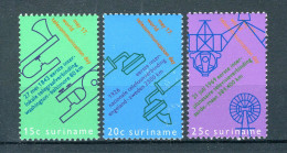 SURINAME 561/563 MNH 1971 - Wereld Telecommunicatie Dag. - Surinam ... - 1975
