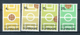 SURINAME 543/546 MH 1970 - 50 Jaar Surinaamse Voetbalbond. - Surinam ... - 1975