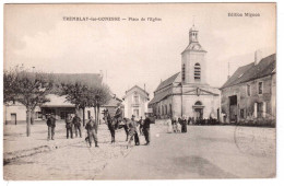 Tremblay-les-Gonesses - Place De L'Eglise - édit. Mignon  + Verso - Tremblay En France
