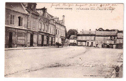 Grande Guerre - Vic-sur-Aisne - Place De La Mairie - édit. Bazille  + Verso - Vic Sur Aisne