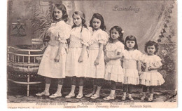 Prinzessin Maria Adelheid, Charlotte, Hilda, Antonia, Elisabeth, Sophie De Luxembourg - édit. Ch. Bernhoeft  + Verso - Famille Grand-Ducale