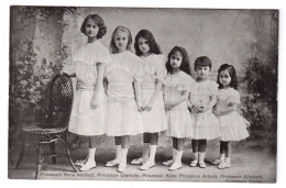 Prinzessin Maria Adelheid, Charlotte, Hilda, Antonia, Elisabeth, Sophie De Luxembourg - édit. Ch. Bernhoeft  + Verso - Famille Grand-Ducale