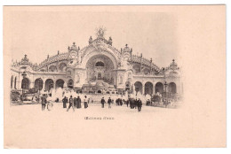 Paris - Exposition Universelle 1900 - Château D'eau - édit. Non Identifié  + Verso - Invasi D'acqua & Impianti Eolici