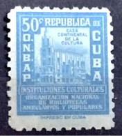 22694. Sello Fiscal 50c ONBAP - Tax Stamp - MNH - Cb - 3a,75 - Portomarken