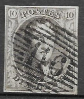 OBP10 Met 4 Randen En Met Balkstempel P116 Thourhout (zie Scans) - 1858-1862 Médaillons (9/12)