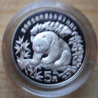 China, 5 Yuan 1986 - Silver Proof - Cina