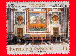 VATICANO - Usato - 2019 - 90º Anniversario Dei Patti Lateranensi - Sala Della Conciliazione - 1.10 - Usados