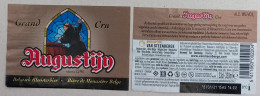 Bier Etiket (g6c), étiquette De Bière, Beer Label, Augustijn Grand Cru Brouwerij Van Steenberge - Cerveza