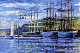 Aland 2021 Tall Ships Races S/s, Mint NH, Transport - Ships And Boats - Schiffe