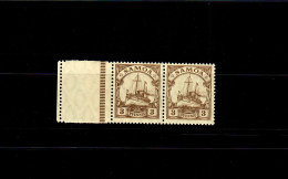 Samoa: MiNr. 20 LF, Postfrisch, **, Waagrechtes Paar - Samoa