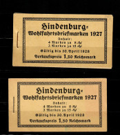 DR: MiNr. MH 24.2 A+B, Markenheftchen, Postfrisch, ** - Booklets