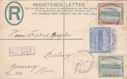 1909: Registered Letter Dominica To Germany - Dominica (1978-...)