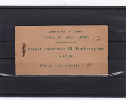 Franz. Guinea: 1913: Markenheftchen Nr. 66 Mit 40x 5c. - Autres & Non Classés