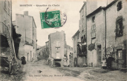 63 - MONTON - QUARTIER Du CHEIX - CARTE TRES BON ETAT - Volvic