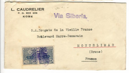 79233 -  Pour  La France Via SIBERIA - Covers & Documents