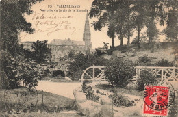 FRANCE - Valenciennes - Vue Sur L'église Prise Du Jardin De La Rhonelle - Carte Postale Ancienne - Valenciennes