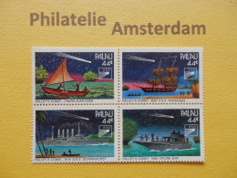 Palau 1985, HALLEY'S COMET / SHIPS BATEAUX SCHEPEN SCHIFFE NAVES: Mi 97-00, ** - Astronomy