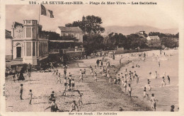 FRANCE - La Seyne Sur Mer - Plage De Mar-Vivo - Les Sablettes - Animé - Carte Postale Ancienne - La Seyne-sur-Mer