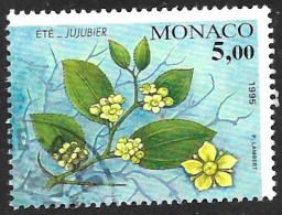 MONACO  -  TIMBRE N° 1976  -  Ete Jujubier  -  OBLITERE  -  1995 - Usados