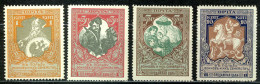 Russia Sc# B9-B12 (incl B11) MH (a) 1915 Semi-Postals - Nuevos
