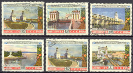 Russia Sc# 1666-1671 Used 1953 Volga-Don Canal - Used Stamps