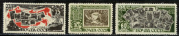 Russia Sc# 1080-1082 MH 1946 Postage Stamps - Ongebruikt