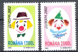 Romania Sc# 4520-4521 MNH 2002 Europa - Neufs