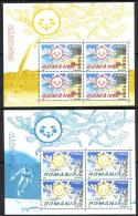 Romania Sc# 4634-4635 MNH Pane/4 2004 Europa - Neufs