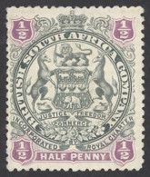 Rhodesia Sc# 50 MH 1897 ½p Coat Of Arms - Northern Rhodesia (...-1963)