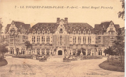 FRANCE - Le Touquet - Paris - Plage - Hôtel Royal Picardy - Carte Postale Ancienne - Le Touquet