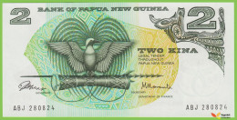 Voyo PAPUA NEW GUINEA 2 Kina ND/1975 P1a B101a ABJ UNC - Papua Nueva Guinea