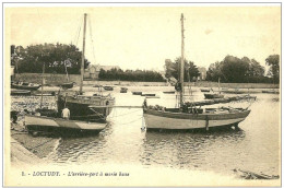 Loctudy. L'arrière Port à Marée Basse. - Loctudy