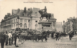 MILITARIA - Armée Anglo-indienne - Convoi Indien - Animé - Carte Postale Ancienne - Reggimenti