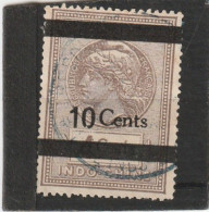 Timbre Fiscal Indochine Quittances 10 Cents /4 Cents - Other & Unclassified