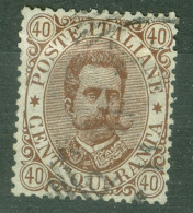 Italie    Sassone  45  Ou  Yvert  41  Ob  TB   - Used