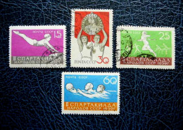 RUSSIA - USSR -SPORT  Spartakiad Of The USSR, Gymnastics, Water Polo 1959 USED - Used Stamps