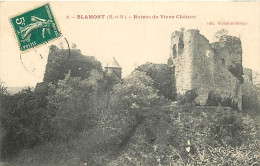 54 - Blamont - Ruines Du Vieux Château - CPA - Voir Scans Recto-Verso - Blamont