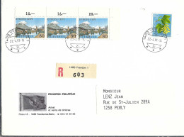 SUISSE 1993: LSC Rec. De Yverdon Pour Perly (GE) - Covers & Documents