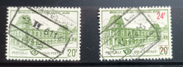 2 Timbres Colis Postaux Bruxelles Nord 1861-1954 - Usati